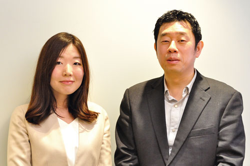 日本マイクロソフト Officeビジネス本部 シニアプロダクトマーケティングマネージャーの吉田馨一氏（右）と、クラウド&ソリューション事業本部 モダンワークプレイス統括本部 第2技術営業部 テクノロジーソリューションプロフェッショナルの宮崎悦子氏